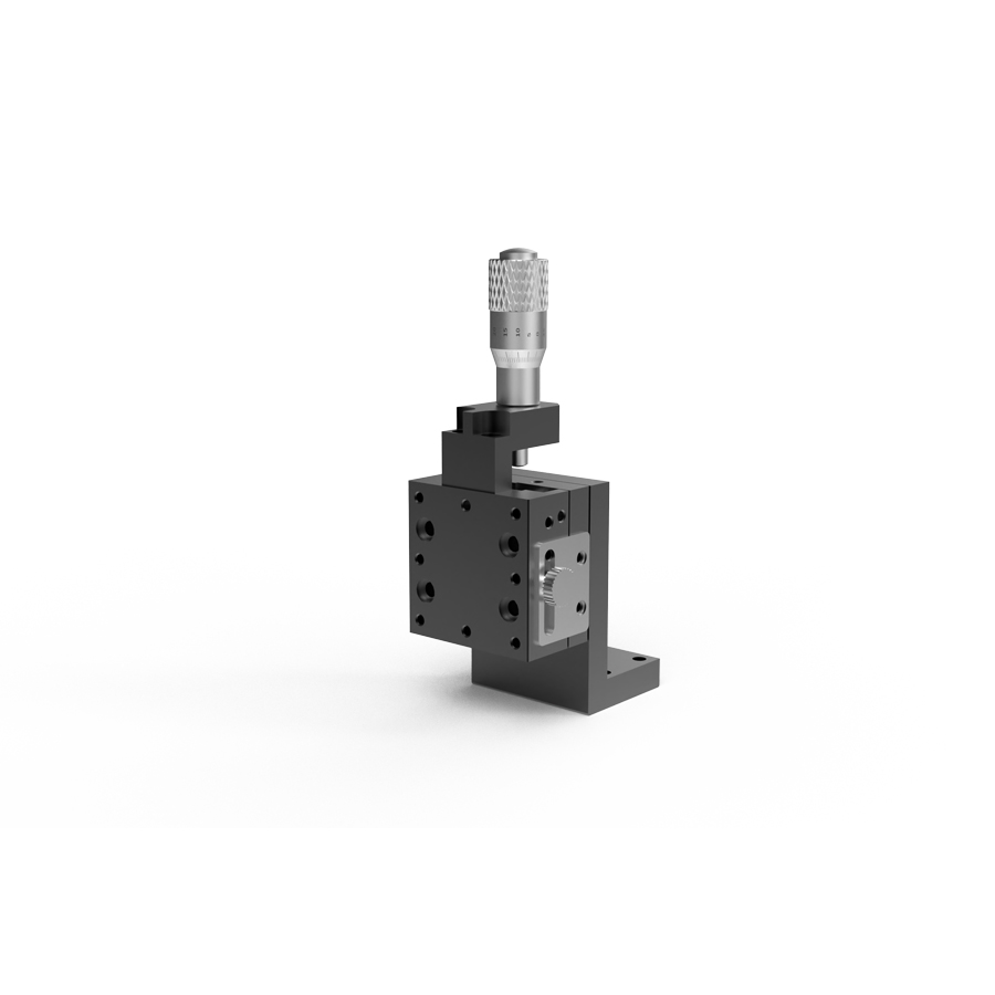 Z轴交叉滚柱式手动位移台 台面尺寸25x25mm 行程±3.2mm