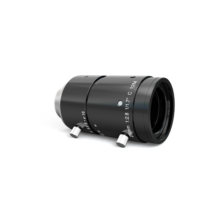 25mm 1/1.7" F2.8 12M 无热化定焦镜头