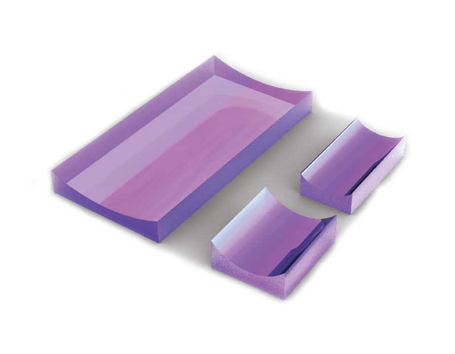紫外熔融石英平凹柱面透镜