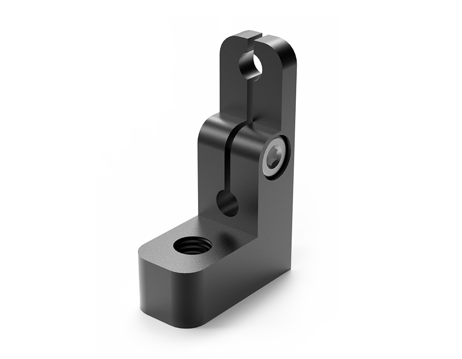 可安装接杆的插芯夹具