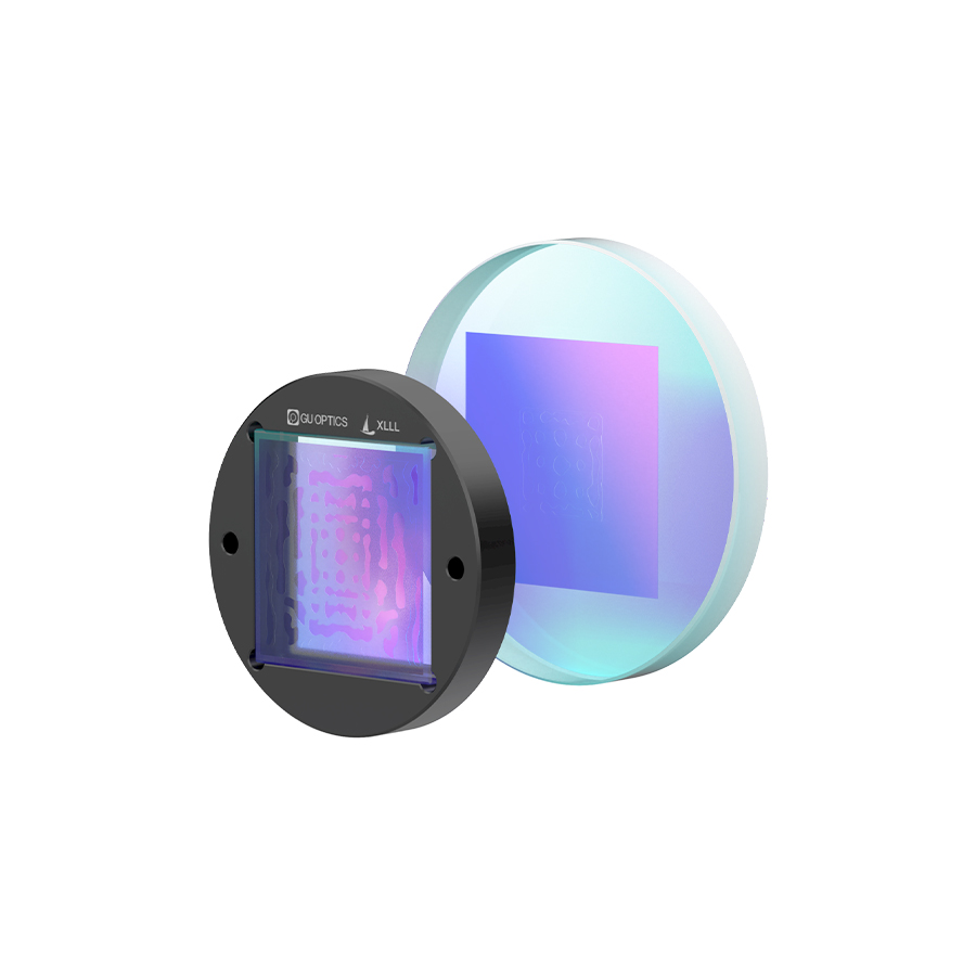 一维分束器 λ=532nm 光束分束数量：1×3 相邻光束分离角：0.5°