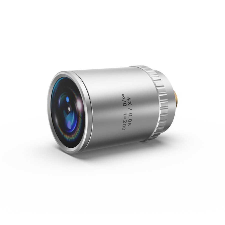 长工作距离显微物镜 GA WD600 M Plan Apo 4 ×