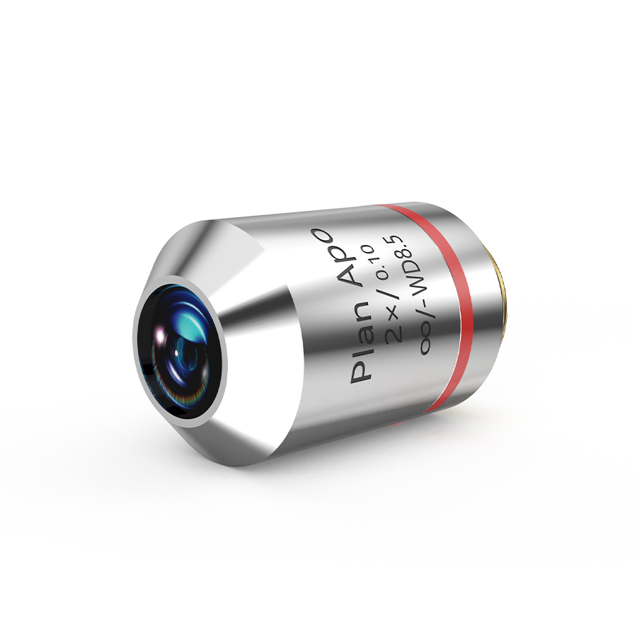 2× 齐焦60mm平场复消色差生物物镜