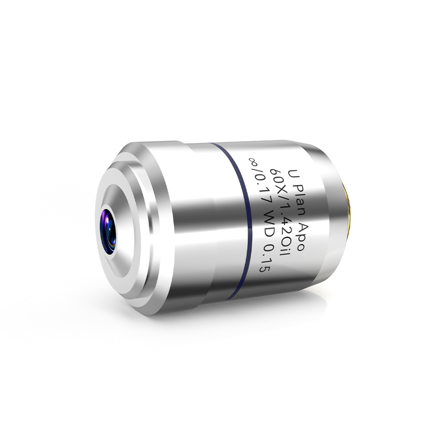 60× 齐焦60mm平场复消色差生物物镜