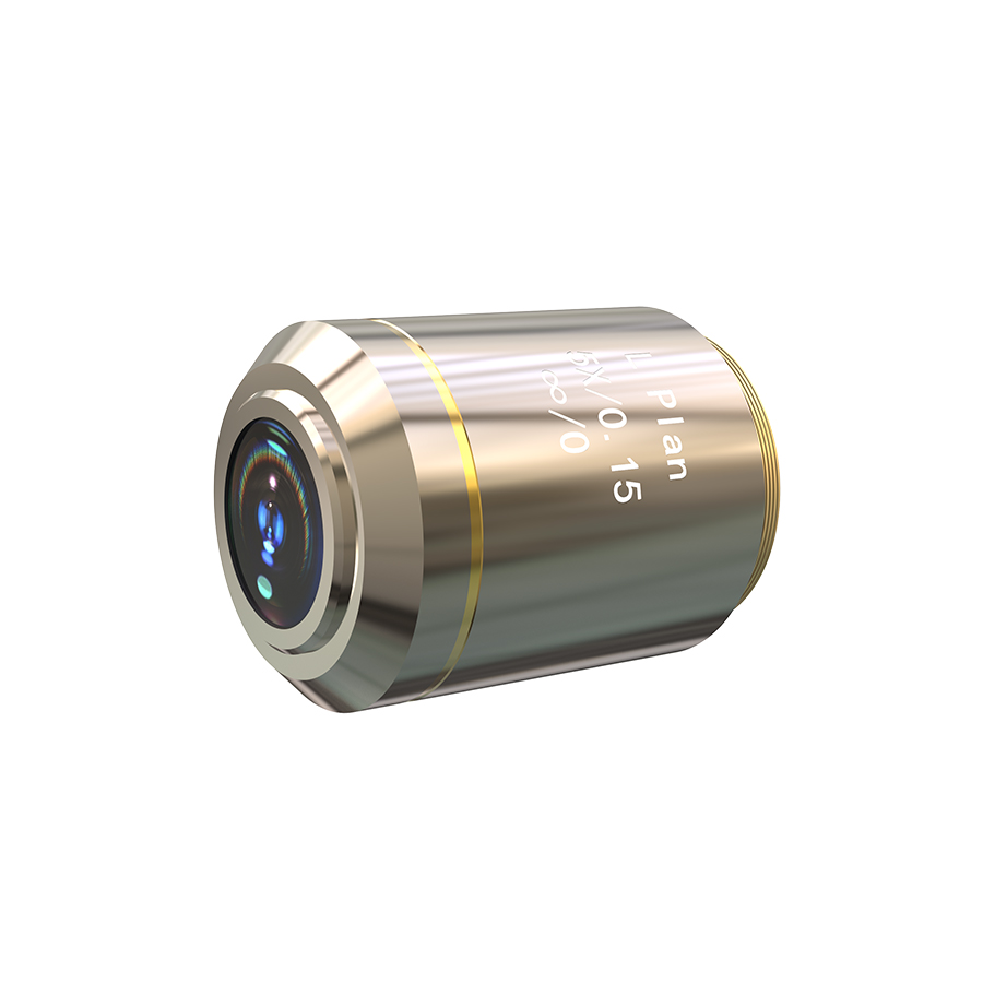 CE 5× f200 齐焦60mm 明场消色差 金相物镜