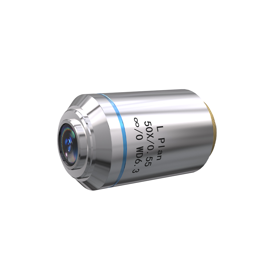 CE 50× f180 齐焦45mm 明场消色差 金相物镜