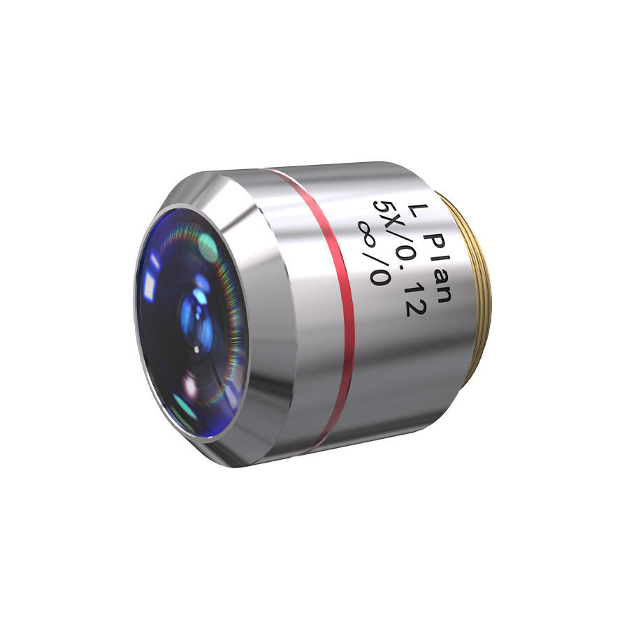 CE 5× f200 齐焦45mm 明场消色差 金相物镜
