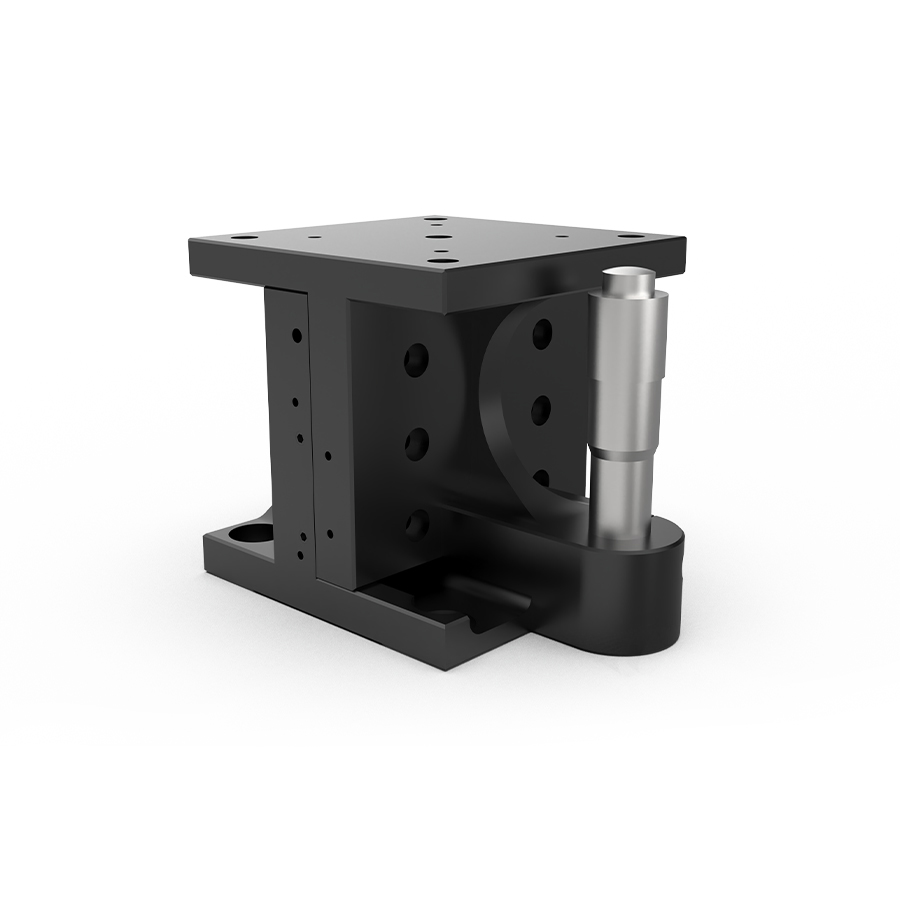 台面尺寸65x65mm 行程13mm 竖直驱动 垂直式移动平台