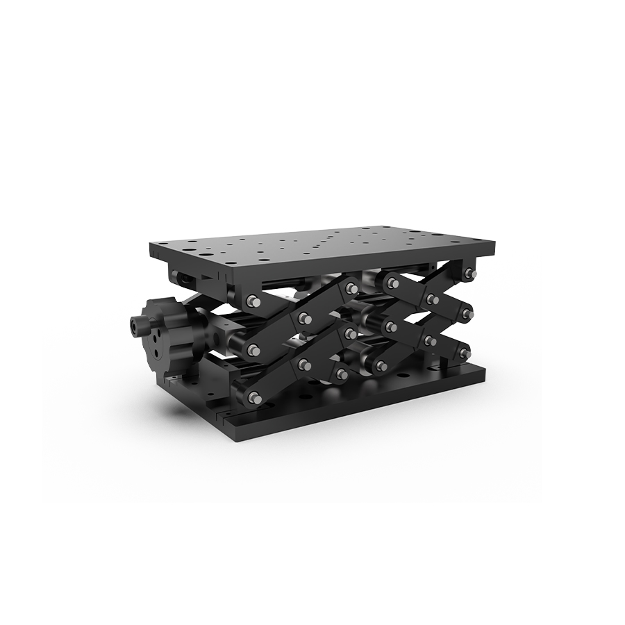 台面尺寸=150x250mm 行程=120mm 剪式升降台