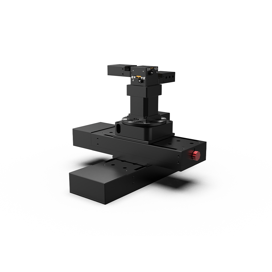 六维驱控一体位移台 台面尺寸65x65mm XYZ轴行程±100mm,±100mm,±10mm
