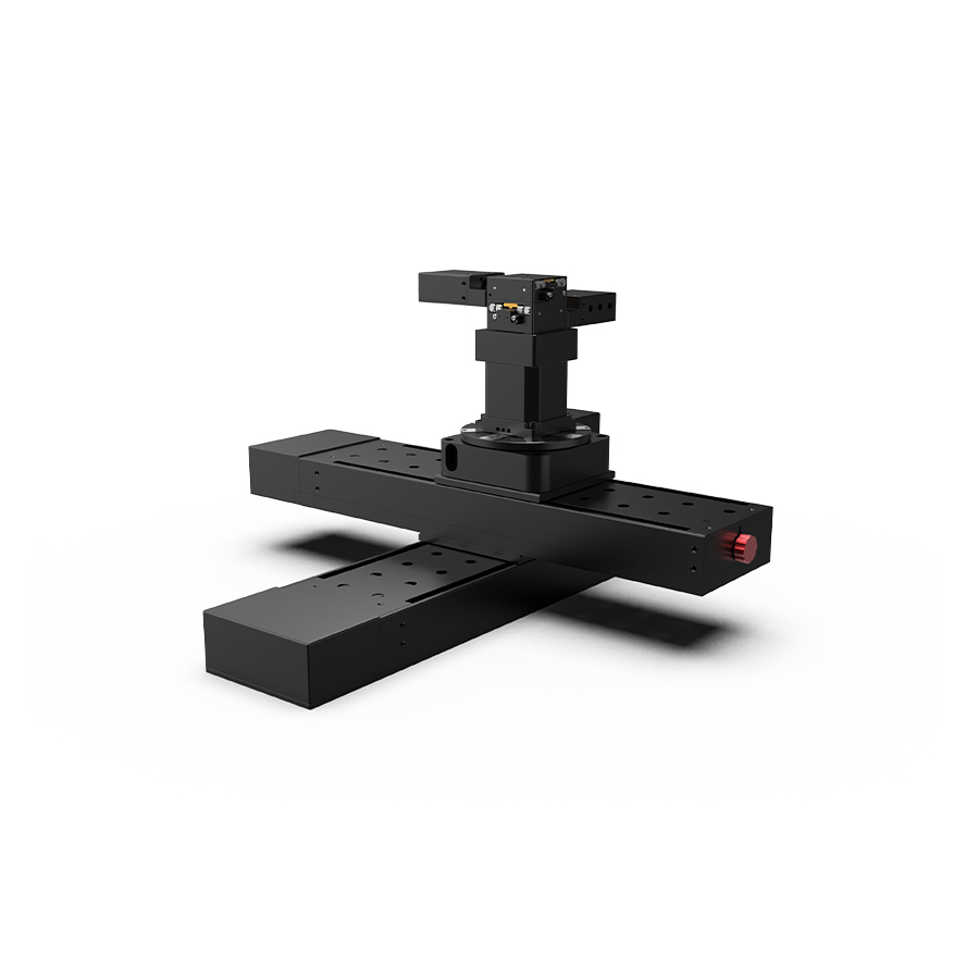 六维驱控一体位移台 台面尺寸65x65mm XYZ轴行程±200mm,±200mm,±10mm