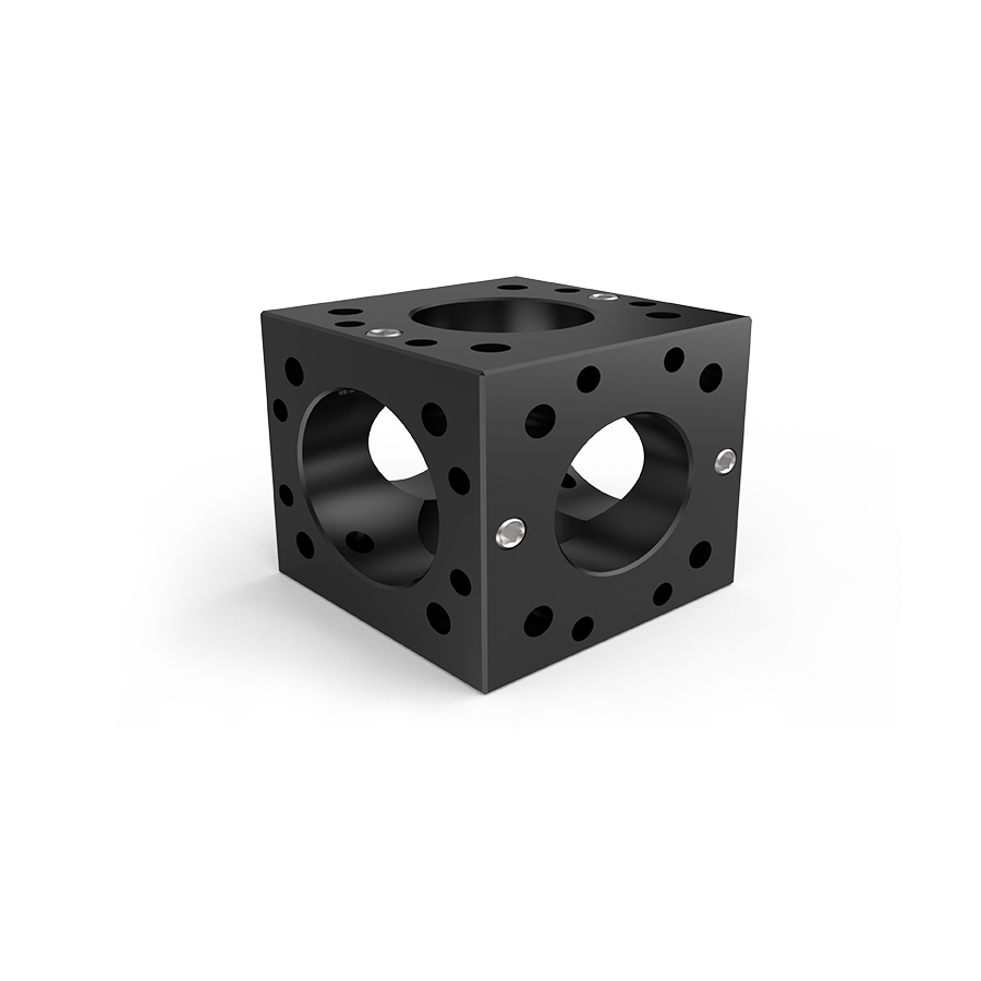 16mm笼式立方体 螺纹规格M3螺纹孔